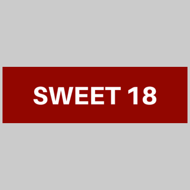 Motiv Sweet 18