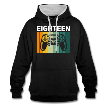 Geschenk zum 18 Hoodie - 18. Geburtstag zum 18. Geburtstag Geschenk