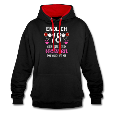 Geschenk zum 18 Hoodie - 18. Geburtstag