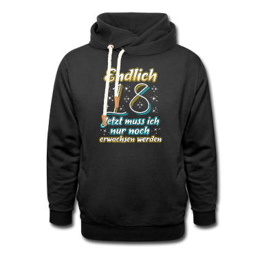 Geschenk zum 18 Hoodie - 18. Geburtstag Endlich 18 Sprüche 2002
