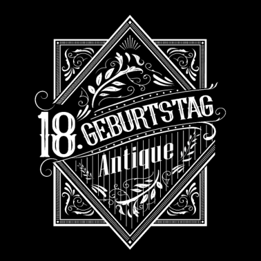 Motiv 18 Geburtstag Antik