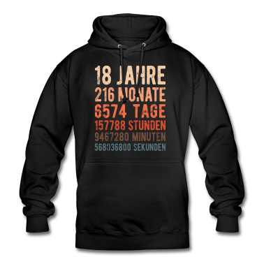 Geschenk zum 18 Hoodie - 18. Geburtstag - 18 Jahre