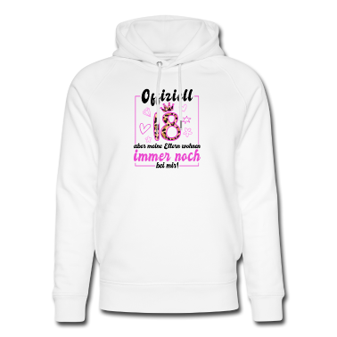 Geschenk zum 18 Hoodie - 18 Geburtstag Mädchen Frau 18 Geschenk 18 Jahre