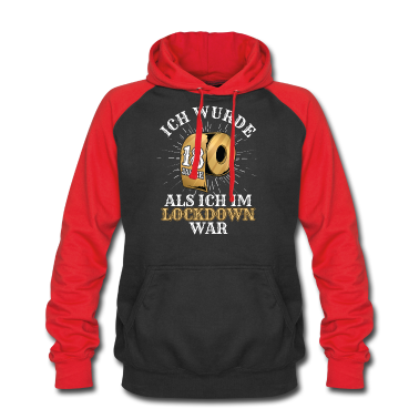 Geschenk zum 18 Hoodie - 18 Geburtstag Ich wurde 18 Als Ich Im Lockdown war