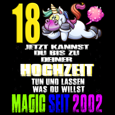 Motiv 18. Geburtstag Junge Geschenk zum 18. lustig