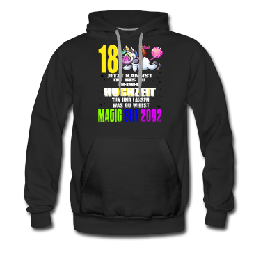 Geschenk zum 18 Hoodie - 18. Geburtstag Junge Geschenk zum 18. lustig