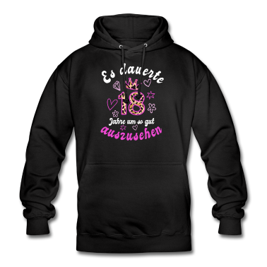 Geschenk zum 18 Hoodie - 18 Geburtstag Mädchen Frau 18 Geschenk 18 Jahre