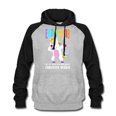Geschenk zum 18 Hoodie - Lustiges 18. Geburtstag Endlich 18 Geschenk