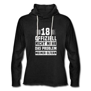 Geschenk zum 18 Hoodie - 18. Geburtstag Design für einen 18-Jährigen