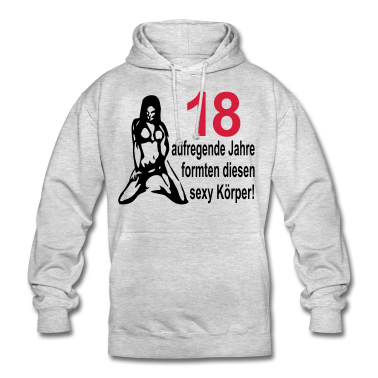 Geschenk zum 18 Hoodie - 18. Geburtstag – 18 aufregende Jahre formten