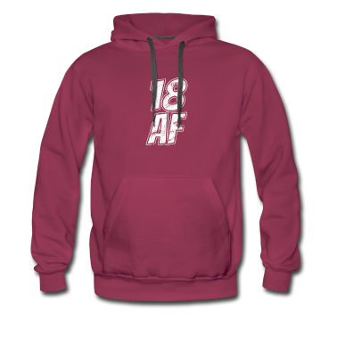 Geschenk zum 18 Hoodie - 18. Geburtstagsgeschenk - 18 AF