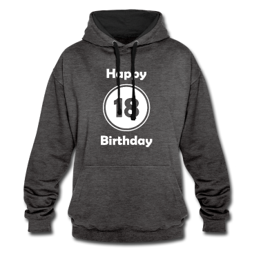 Geschenk zum 18 Hoodie - Happy Birthday 18, 18. Geburstag