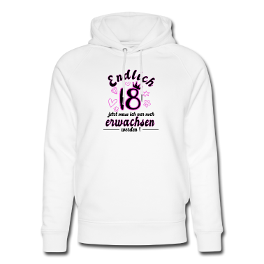 Geschenk zum 18 Hoodie - 18 Geburtstag Mädchen Frau 18 Geschenk 18 Jahre