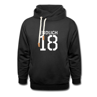 Geschenk zum 18 Hoodie - Endlich 18