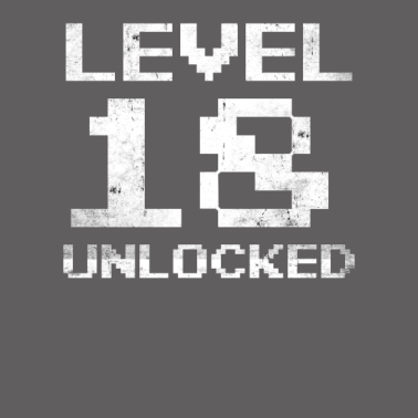 Motiv 18. Geburtstag Level 18 Unlocked 18 Jahre Gamer