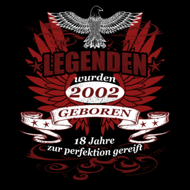 Motiv Geschenk zum 18 Geburtstag Jahrgang 2002 18 Jahre