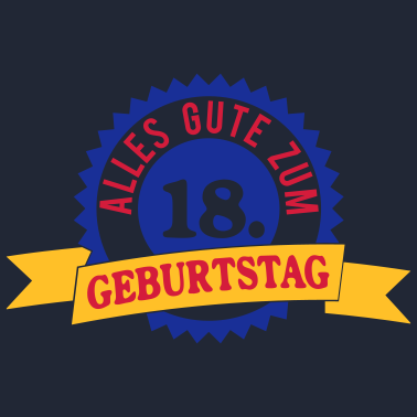 Motiv Alles Gute zum 18. Geburtstag