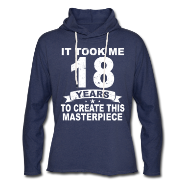 Geschenk zum 18 Hoodie - 18 Jahre Birthday 18 Geburtstag Geschenk 18 Jahre