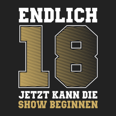 Motiv Endlich 18 Geburtstag 18 Jahre Geschenk