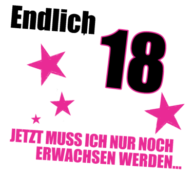 Motiv 18. Geburtstag Geschenk