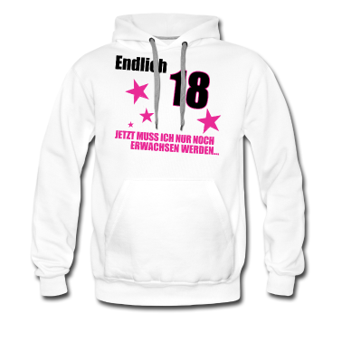 Geschenk zum 18 Hoodie - 18. Geburtstag Geschenk