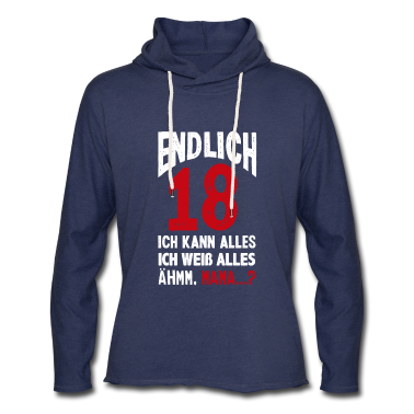 Geschenk zum 18 Hoodie - Lustiges 18. Geburtstag Endlich 18 Geschenk
