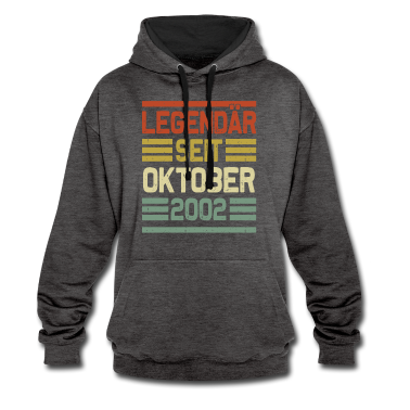 Geschenk zum 18 Hoodie - Legendär seit Oktober 2002 18.Geburtstag 18