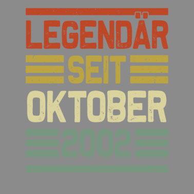 Motiv Legendär seit Oktober 2002 18.Geburtstag 18