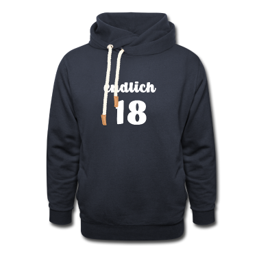Geschenk zum 18 Hoodie - Endlich 18