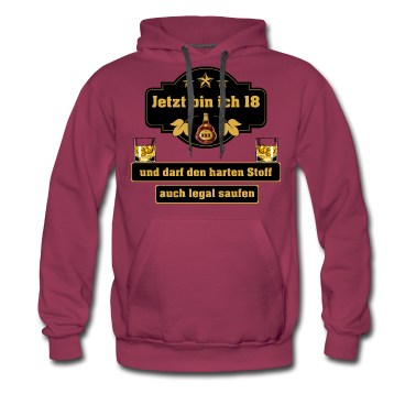 Geschenk zum 18 Hoodie - 18. Geburtstag Geburtstagsgeschenk 18 Jahre alt