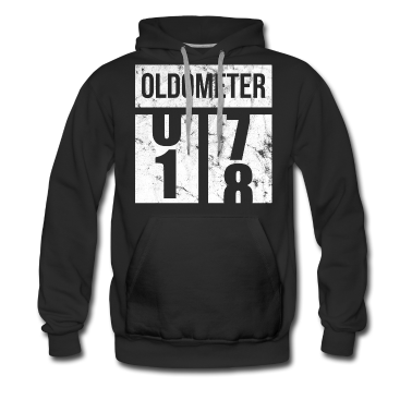 Geschenk zum 18 Hoodie - 18 Oldometer 18. Geburtstagsgeschenkidee