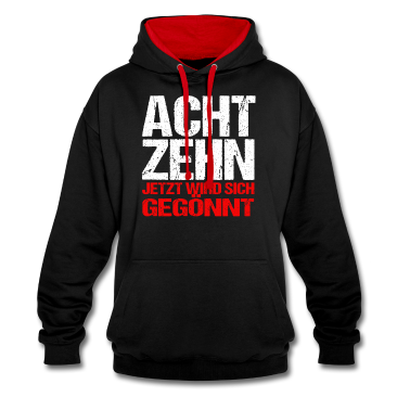 Geschenk zum 18 Hoodie - 18 Jahre 18 Geburtstag Geschenk