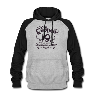 Geschenk zum 18 Hoodie - Endlich 18