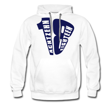 Geschenk zum 18 Hoodie - 18. Geburtstag Achtzehn
