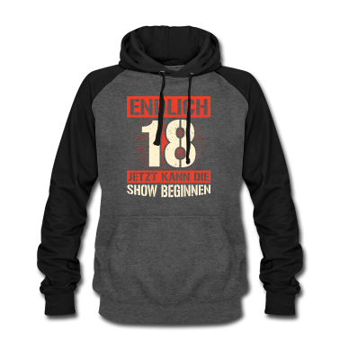 Geschenk zum 18 Hoodie - Endlich 18 Geburtstag Geschenk 18 Jahre