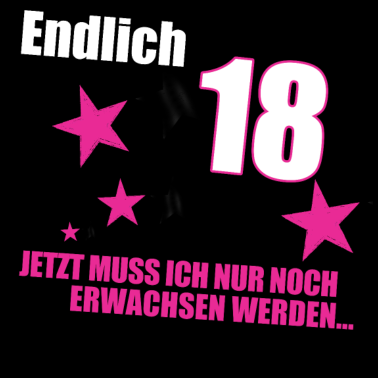 Motiv 18. Geburtstag Geschenk