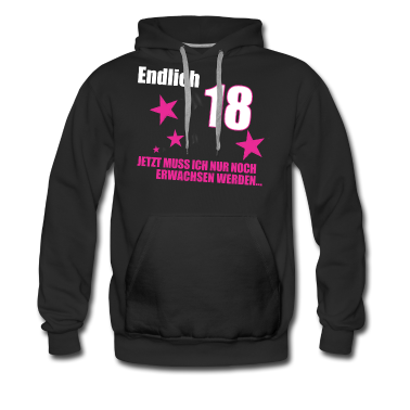 Geschenk zum 18 Hoodie - 18. Geburtstag Geschenk
