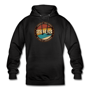 Geschenk zum 18 Hoodie - 18. Geburtstag Junge Vintage 18 Birthday