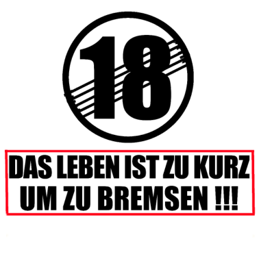 Motiv 18. Geburtstag Geschenk