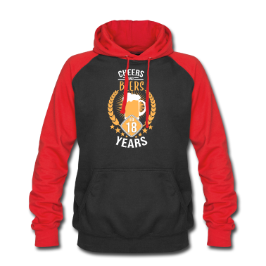 Geschenk zum 18 Hoodie - 18. Geburtstag Bier 18. Jahre alt Prost