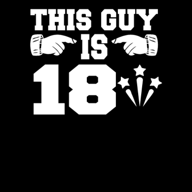 Motiv 18 Jahre 18 Geburtstag Geschenk