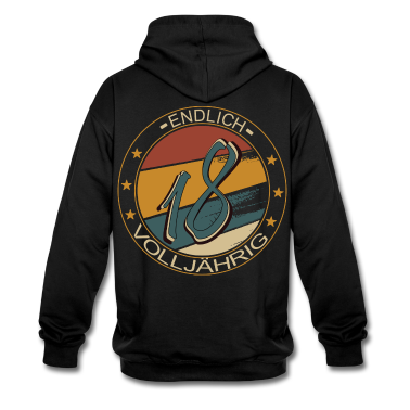 Geschenk zum 18 Hoodie - Endlich 18! Volljährig 18. Geburtstag Geschenk