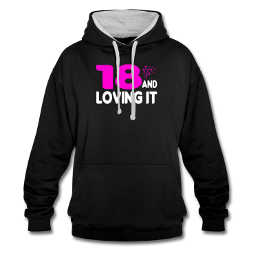 Geschenk zum 18 Hoodie - 18 Jahre 18 Geburtstag Geschenk