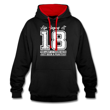 Geschenk zum 18 Hoodie - 18 Geburtstag Geschenke