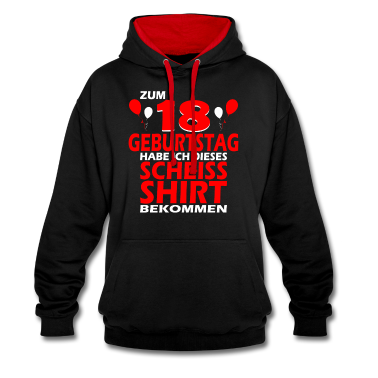 Geschenk zum 18 Hoodie - 18 Jahre Lustiges 18 Geburtstag Birthday Geschenk