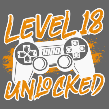 Motiv Level 18 Complete 18 Geburtstag 18 Jahre Geschenk