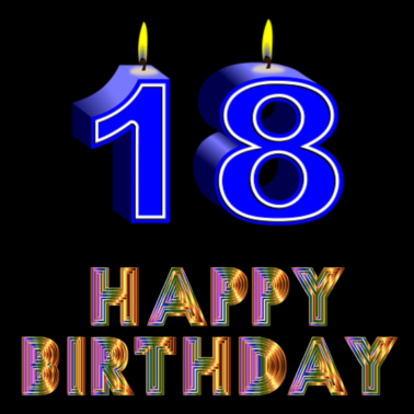 Motiv Happy birthday 18