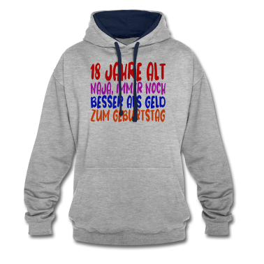 Geschenk zum 18 Hoodie - 18 Jahre 18 Geburtstag Geschenk