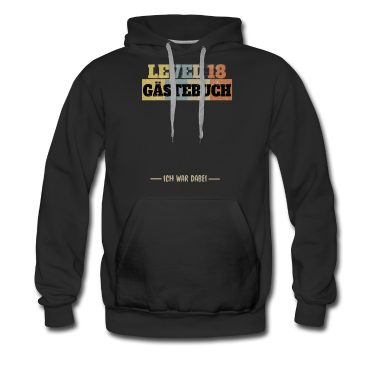Geschenk zum 18 Hoodie - Level 18 Gästebuch