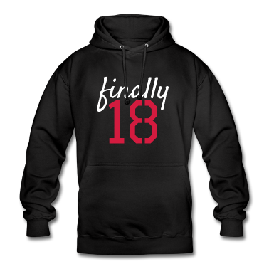Geschenk zum 18 Hoodie - Endlich 18 Geschenkidee
